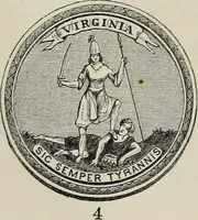 An illustration from Coins, medals, and seals, ancient and modern. Illustrated and described. With a sketch of the history of coins and coinage, instructions for young collectors, tables of comparative rarity, price lists of English and American coins, medals and tokens, &c., &c (1861)