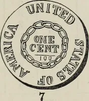 An illustration from Coins, medals, and seals, ancient and modern. Illustrated and described. With a sketch of the history of coins and coinage, instructions for young collectors, tables of comparative rarity, price lists of English and American coins, medals and tokens, &c., &c (1861)