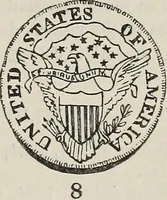 An illustration from Coins, medals, and seals, ancient and modern. Illustrated and described. With a sketch of the history of coins and coinage, instructions for young collectors, tables of comparative rarity, price lists of English and American coins, medals and tokens, &c., &c (1861)