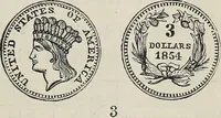 An illustration from Coins, medals, and seals, ancient and modern. Illustrated and described. With a sketch of the history of coins and coinage, instructions for young collectors, tables of comparative rarity, price lists of English and American coins, medals and tokens, &c., &c (1861)