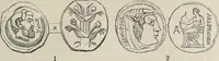 Picture 12 of 244 from Coins, medals, and seals, ancient and modern. Illustrated and described. With a sketch of the history of coins and coinage, instructions for young collectors, tables of comparative rarity, price lists of English and American coins, medals and tokens, &c., &c (1861), leaf 28