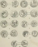 Picture 20 of 244 from Coins, medals, and seals, ancient and modern. Illustrated and described. With a sketch of the history of coins and coinage, instructions for young collectors, tables of comparative rarity, price lists of English and American coins, medals and tokens, &c., &c (1861), leaf 36