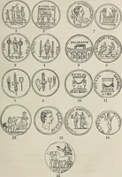 An illustration from Coins, medals, and seals, ancient and modern. Illustrated and described. With a sketch of the history of coins and coinage, instructions for young collectors, tables of comparative rarity, price lists of English and American coins, medals and tokens, &c., &c (1861)
