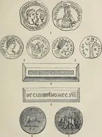 An illustration from Coins, medals, and seals, ancient and modern. Illustrated and described. With a sketch of the history of coins and coinage, instructions for young collectors, tables of comparative rarity, price lists of English and American coins, medals and tokens, &c., &c (1861)