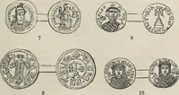 An illustration from Coins, medals, and seals, ancient and modern. Illustrated and described. With a sketch of the history of coins and coinage, instructions for young collectors, tables of comparative rarity, price lists of English and American coins, medals and tokens, &c., &c (1861)