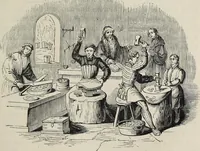 An illustration from Coins, medals, and seals, ancient and modern. Illustrated and described. With a sketch of the history of coins and coinage, instructions for young collectors, tables of comparative rarity, price lists of English and American coins, medals and tokens, &c., &c (1861)