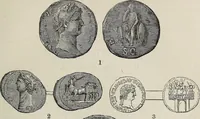 An illustration from Coins, medals, and seals, ancient and modern. Illustrated and described. With a sketch of the history of coins and coinage, instructions for young collectors, tables of comparative rarity, price lists of English and American coins, medals and tokens, &c., &c (1861)
