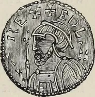 An illustration from Coins, medals, and seals, ancient and modern. Illustrated and described. With a sketch of the history of coins and coinage, instructions for young collectors, tables of comparative rarity, price lists of English and American coins, medals and tokens, &c., &c (1861)