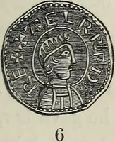 Picture 56 of 244 from Coins, medals, and seals, ancient and modern. Illustrated and described. With a sketch of the history of coins and coinage, instructions for young collectors, tables of comparative rarity, price lists of English and American coins, medals and tokens, &c., &c (1861), leaf 70