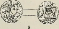Picture 57 of 244 from Coins, medals, and seals, ancient and modern. Illustrated and described. With a sketch of the history of coins and coinage, instructions for young collectors, tables of comparative rarity, price lists of English and American coins, medals and tokens, &c., &c (1861), leaf 70