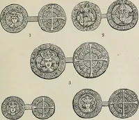 An illustration from Coins, medals, and seals, ancient and modern. Illustrated and described. With a sketch of the history of coins and coinage, instructions for young collectors, tables of comparative rarity, price lists of English and American coins, medals and tokens, &c., &c (1861)