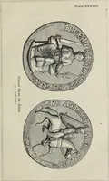 An illustration from Coins, medals, and seals, ancient and modern. Illustrated and described. With a sketch of the history of coins and coinage, instructions for young collectors, tables of comparative rarity, price lists of English and American coins, medals and tokens, &c., &c (1861)