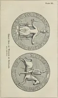 An illustration from Coins, medals, and seals, ancient and modern. Illustrated and described. With a sketch of the history of coins and coinage, instructions for young collectors, tables of comparative rarity, price lists of English and American coins, medals and tokens, &c., &c (1861)