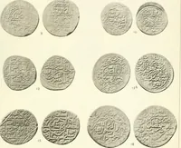 An illustration from The coins of the sháhs of Persia, Safavis, Afgháns, Efsháris, Zands, and Kájárs (1887)