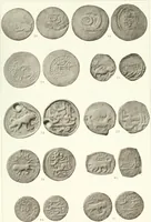 An illustration from The coins of the sháhs of Persia, Safavis, Afgháns, Efsháris, Zands, and Kájárs (1887)
