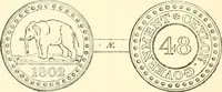 Picture 76 of 140 from The coins and tokens of the possessions and colonies of the British empire (1889), leaf 207