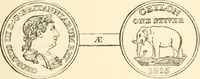 Picture 77 of 140 from The coins and tokens of the possessions and colonies of the British empire (1889), leaf 208