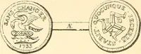 An illustration from The coins and tokens of the possessions and colonies of the British empire (1889)
