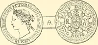 An illustration from The coins and tokens of the possessions and colonies of the British empire (1889)