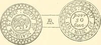 An illustration from The coins and tokens of the possessions and colonies of the British empire (1889)