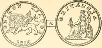An illustration from The coins and tokens of the possessions and colonies of the British empire (1889)