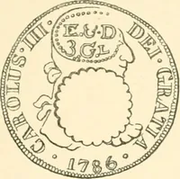 An illustration from The coins and tokens of the possessions and colonies of the British empire (1889)