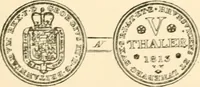 An illustration from The coins and tokens of the possessions and colonies of the British empire (1889)