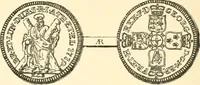 An illustration from The coins and tokens of the possessions and colonies of the British empire (1889)