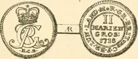 An illustration from The coins and tokens of the possessions and colonies of the British empire (1889)