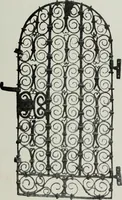 An illustration from ColecciÃ³n de hierros de Santiago RusiÃ±ol (1910)