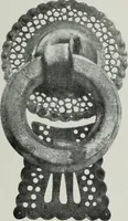 An illustration from ColecciÃ³n de hierros de Santiago RusiÃ±ol (1910)