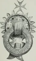 An illustration from ColecciÃ³n de hierros de Santiago RusiÃ±ol (1910)