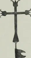 An illustration from ColecciÃ³n de hierros de Santiago RusiÃ±ol (1910)