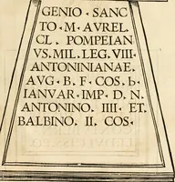 An illustration from Collectanea antiqvitatvm in vrbe atqve agro Mogvntino repertarvm (1525)