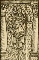 An illustration from Collectanea antiqvitatvm in vrbe atqve agro Mogvntino repertarvm (1525)