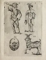 An illustration from Collectaneorum naturae, artis & antiquitatis specimen primum antiquitatis : sive urnae sepulchralis, nuper extra urbem Mognuntinam erutae descriptio (1697)