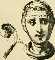Picture 79 of 195 from Collection de chirurgiens grecs avec dessins attribués au Primatice. Reproduction réduite des 200 dessins du Manuscrit latin 6866 de la Bibliothèque nationale (1908), leaf 104