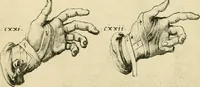 An illustration from Collection de chirurgiens grecs avec dessins attribués au Primatice. Reproduction réduite des 200 dessins du Manuscrit latin 6866 de la Bibliothèque nationale (1908)