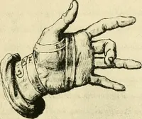 An illustration from Collection de chirurgiens grecs avec dessins attribués au Primatice. Reproduction réduite des 200 dessins du Manuscrit latin 6866 de la Bibliothèque nationale (1908)