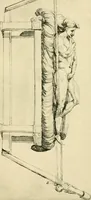 An illustration from Collection de chirurgiens grecs avec dessins attribués au Primatice. Reproduction réduite des 200 dessins du Manuscrit latin 6866 de la Bibliothèque nationale (1908)