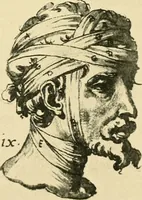 An illustration from Collection de chirurgiens grecs avec dessins attribués au Primatice. Reproduction réduite des 200 dessins du Manuscrit latin 6866 de la Bibliothèque nationale (1908)