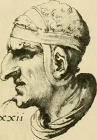 An illustration from Collection de chirurgiens grecs avec dessins attribués au Primatice. Reproduction réduite des 200 dessins du Manuscrit latin 6866 de la Bibliothèque nationale (1908)