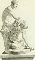 An illustration from Collection de sculptures antiques, grecques et romaines : trouvées a Rome dans les ruines des Palais de Neron, et de Marius .. (1755)