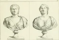 Picture 59 of 73 from Collection de sculptures antiques, grecques et romaines : trouvées a Rome dans les ruines des Palais de Neron, et de Marius .. (1755), leaf 116