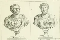 Picture 65 of 73 from Collection de sculptures antiques, grecques et romaines : trouvées a Rome dans les ruines des Palais de Neron, et de Marius .. (1755), leaf 122