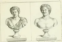 Picture 66 of 73 from Collection de sculptures antiques, grecques et romaines : trouvées a Rome dans les ruines des Palais de Neron, et de Marius .. (1755), leaf 124
