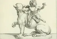 Picture 10 of 73 from Collection de sculptures antiques, grecques et romaines : trouvées a Rome dans les ruines des Palais de Neron, et de Marius .. (1755), leaf 28