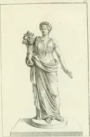 An illustration from Collection de sculptures antiques, grecques et romaines : trouvées a Rome dans les ruines des Palais de Neron, et de Marius .. (1755)