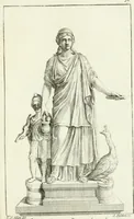 Picture 18 of 73 from Collection de sculptures antiques, grecques et romaines : trouvées a Rome dans les ruines des Palais de Neron, et de Marius .. (1755), leaf 44