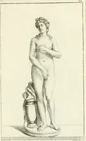 An illustration from Collection de sculptures antiques, grecques et romaines : trouvées a Rome dans les ruines des Palais de Neron, et de Marius .. (1755)